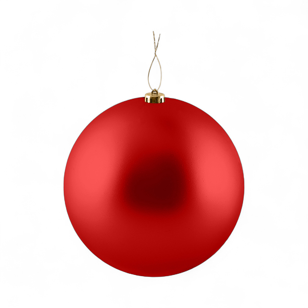 Matte Christmas Hanging Ball (25cm) - Image 9