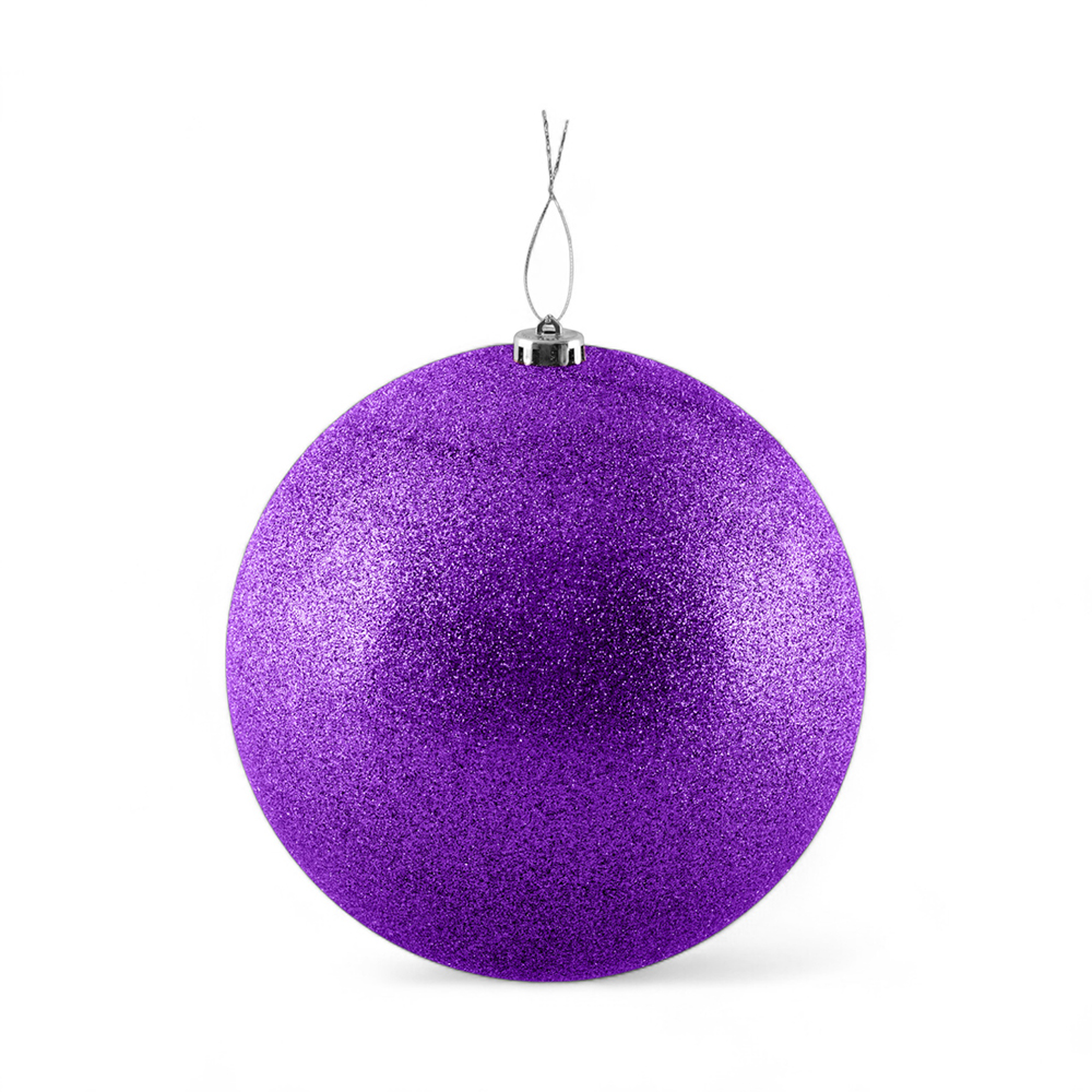 Glitter Christmas Hanging Ball (25cm) - Image 8