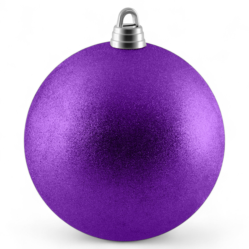 Glitter Christmas Hanging Ball (30cm) - Image 8