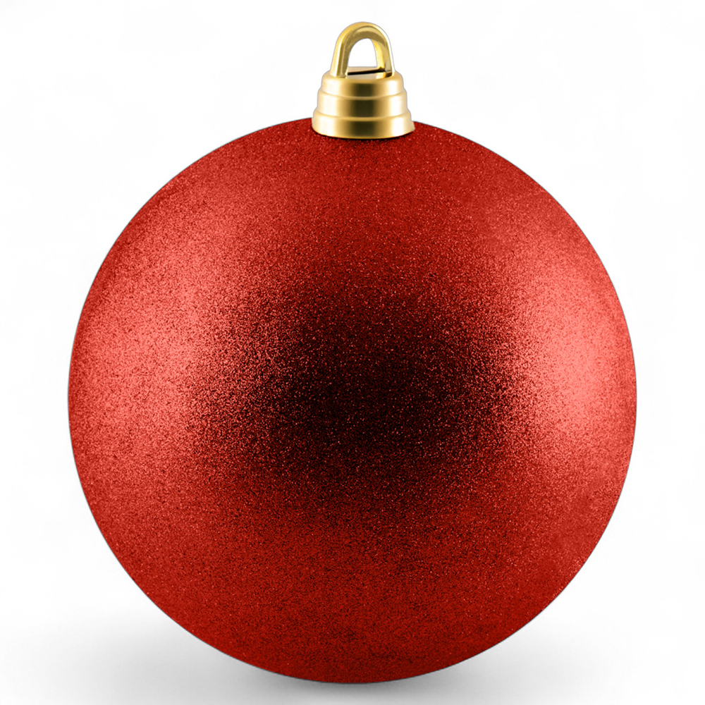 Glitter Christmas Hanging Ball (30cm) - Image 9