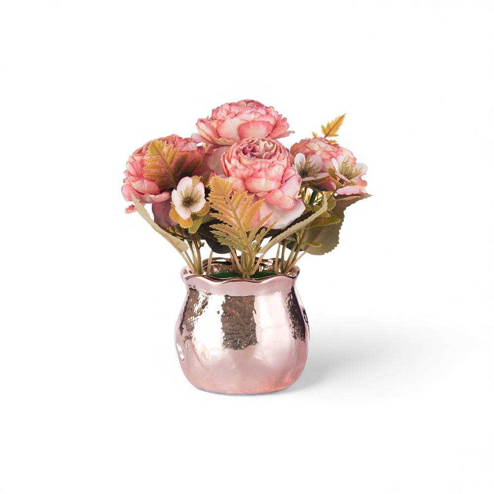 Potted Peony (H21cm)