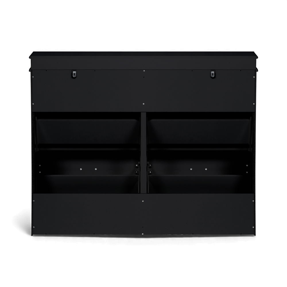 Marcus Shoe Cabinet with 4 Flip-Drawers - Image 5