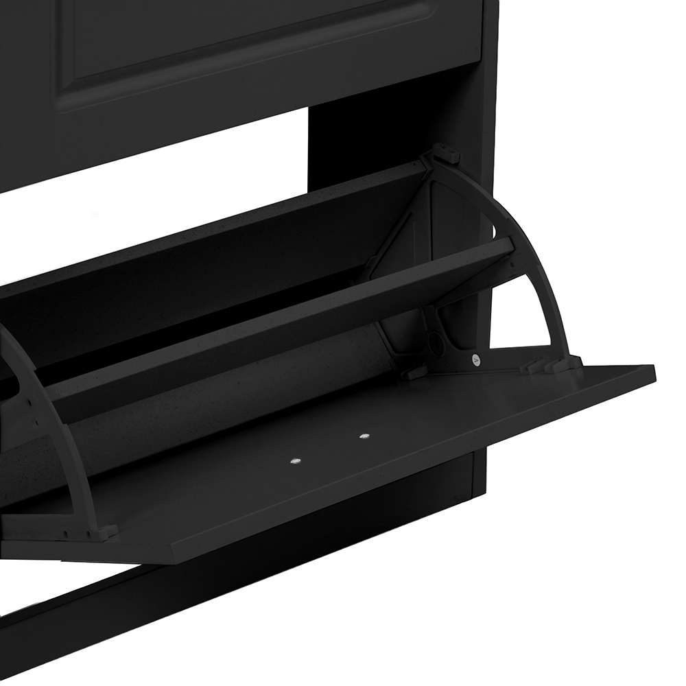 Marcus Shoe Cabinet with 4 Flip-Drawers - Image 7