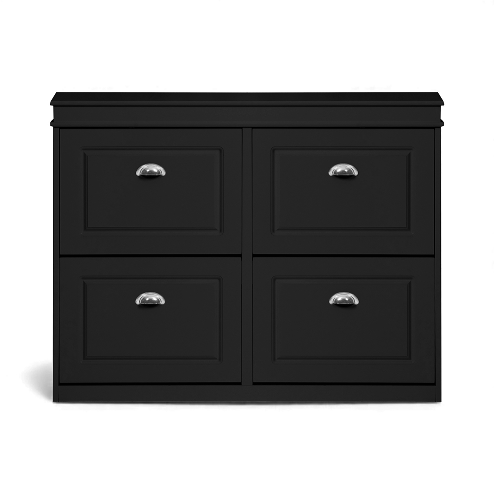 Marcus Shoe Cabinet with 4 Flip-Drawers - Image 3