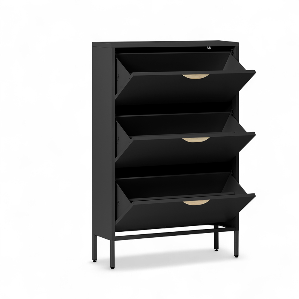 Rowen Shoe Cabinet (3 Tier) - Image 3