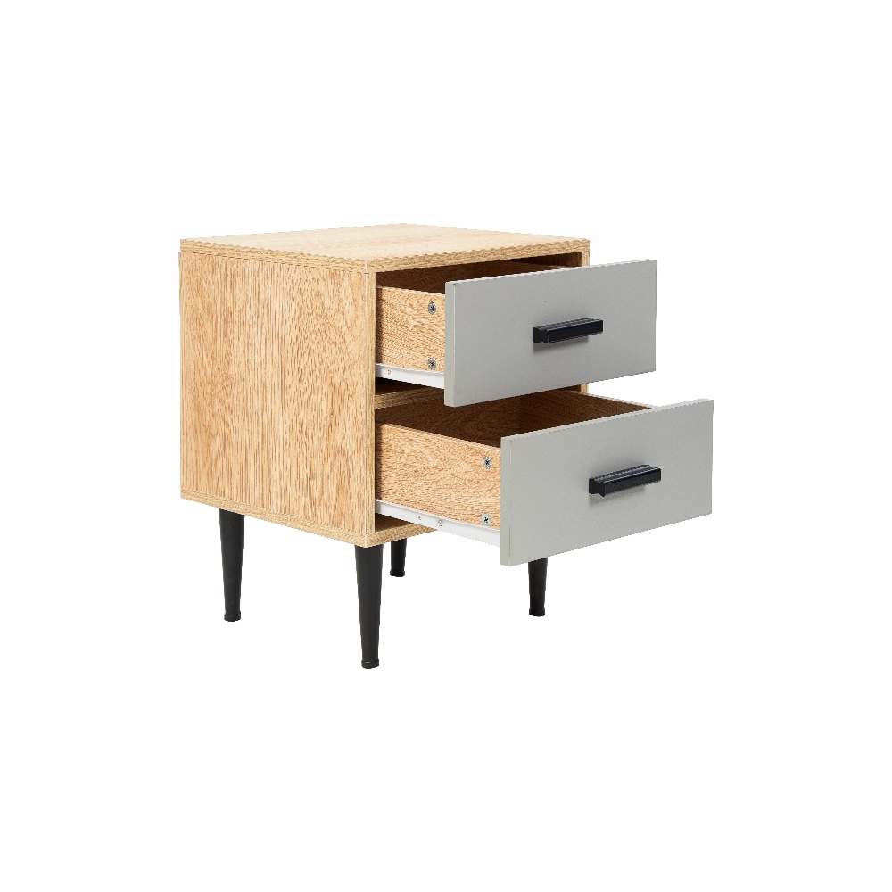 Guillermo Bedside Cabinet (2 Drawers) - Image 2