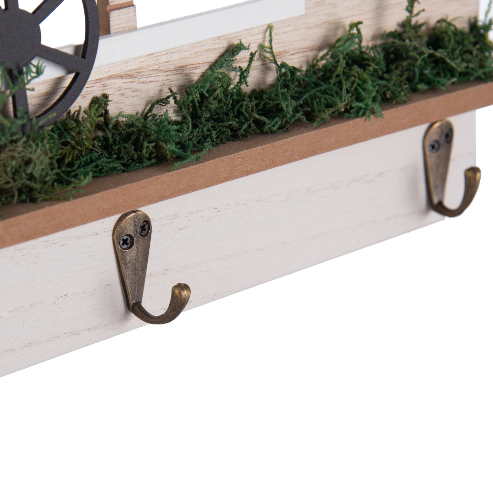 Wall Hanging with Hooks (H20cm) - Image 8