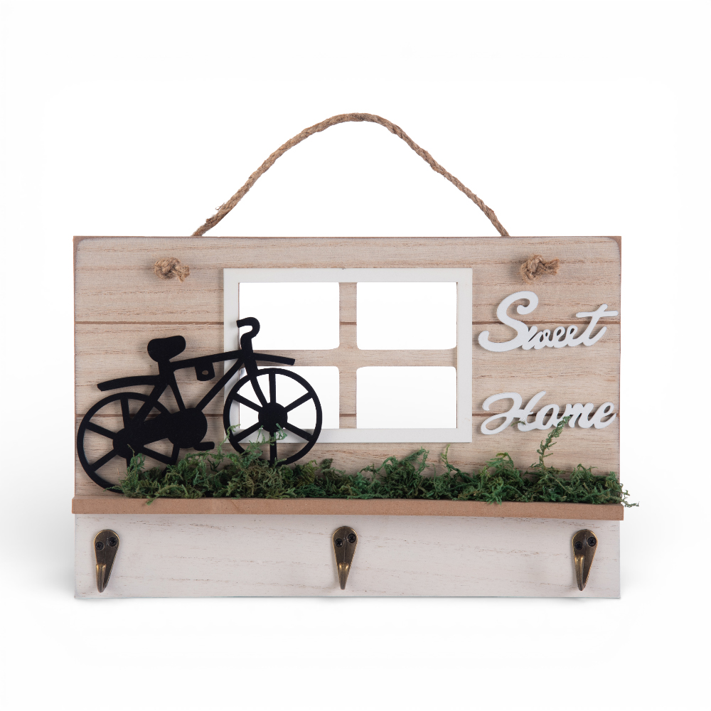 Wall Hanging with Hooks (H20cm) - Image 2