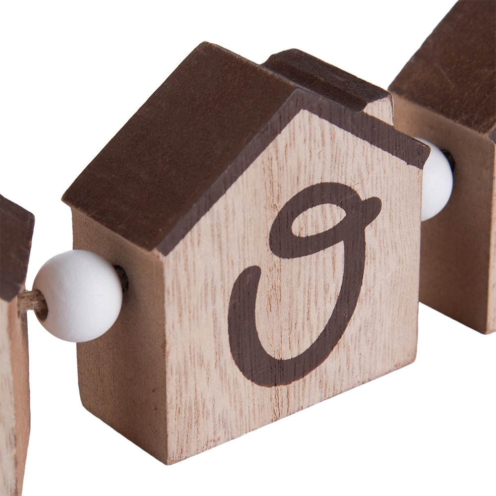 Wooden Hanging Decoration (H6cm) - Image 6