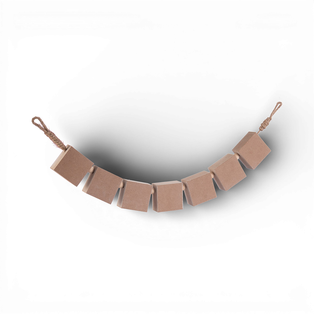 Wooden Hanging Decoration (H6cm) - Image 3