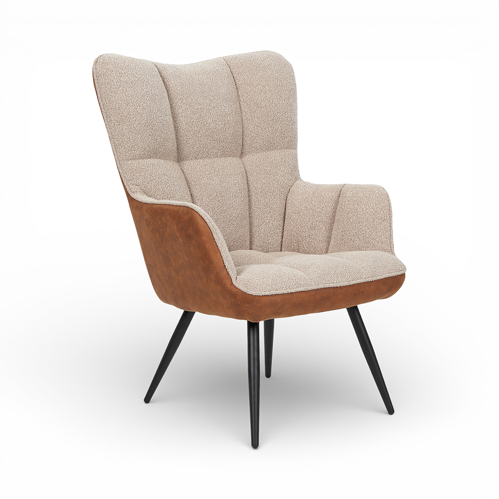 Clifton Lounge Chair with Ottoman - Image 3