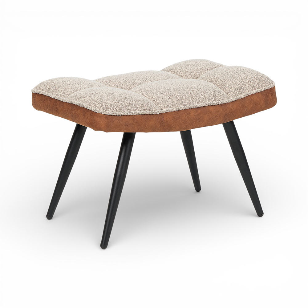 Clifton Lounge Chair with Ottoman - Image 4