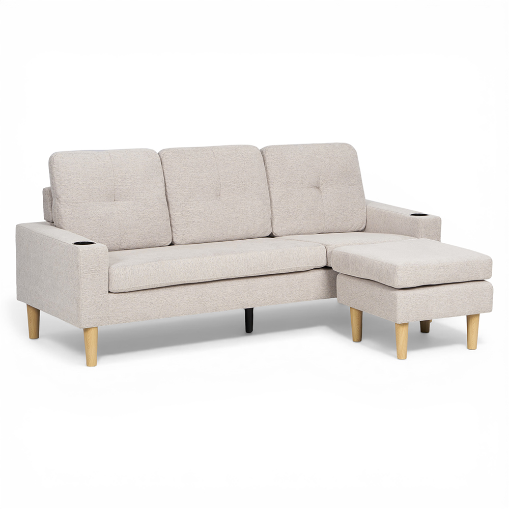Lyndsey L Shape Sofa - Image 3