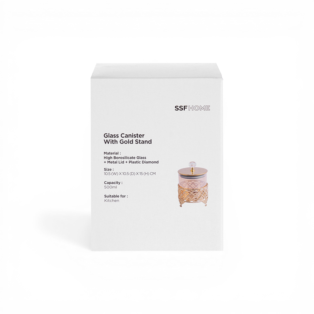Glass Canister (H15cm) - Image 8