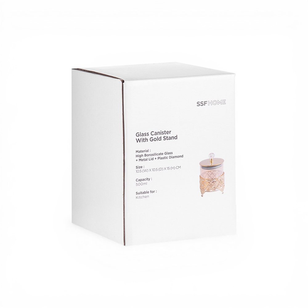 Glass Canister (H15cm) - Image 9