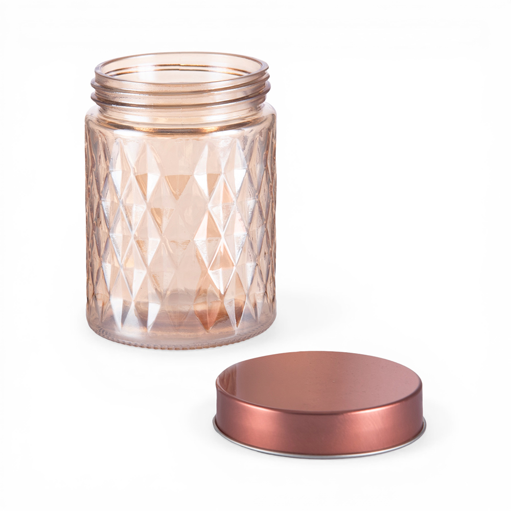Glass Canister (H11.9cm) - Image 2