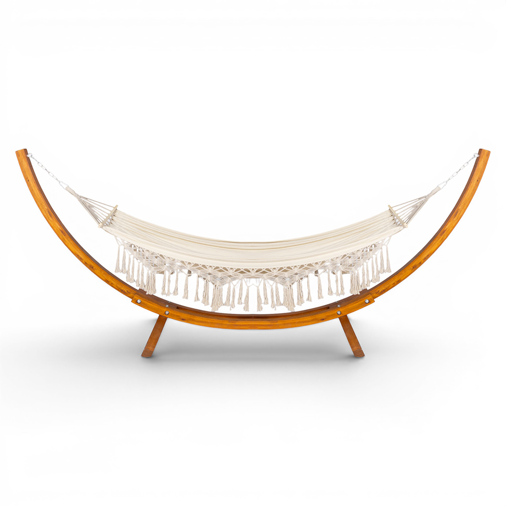 Wilder Hammock Chair with Wooden Stand - Image 2