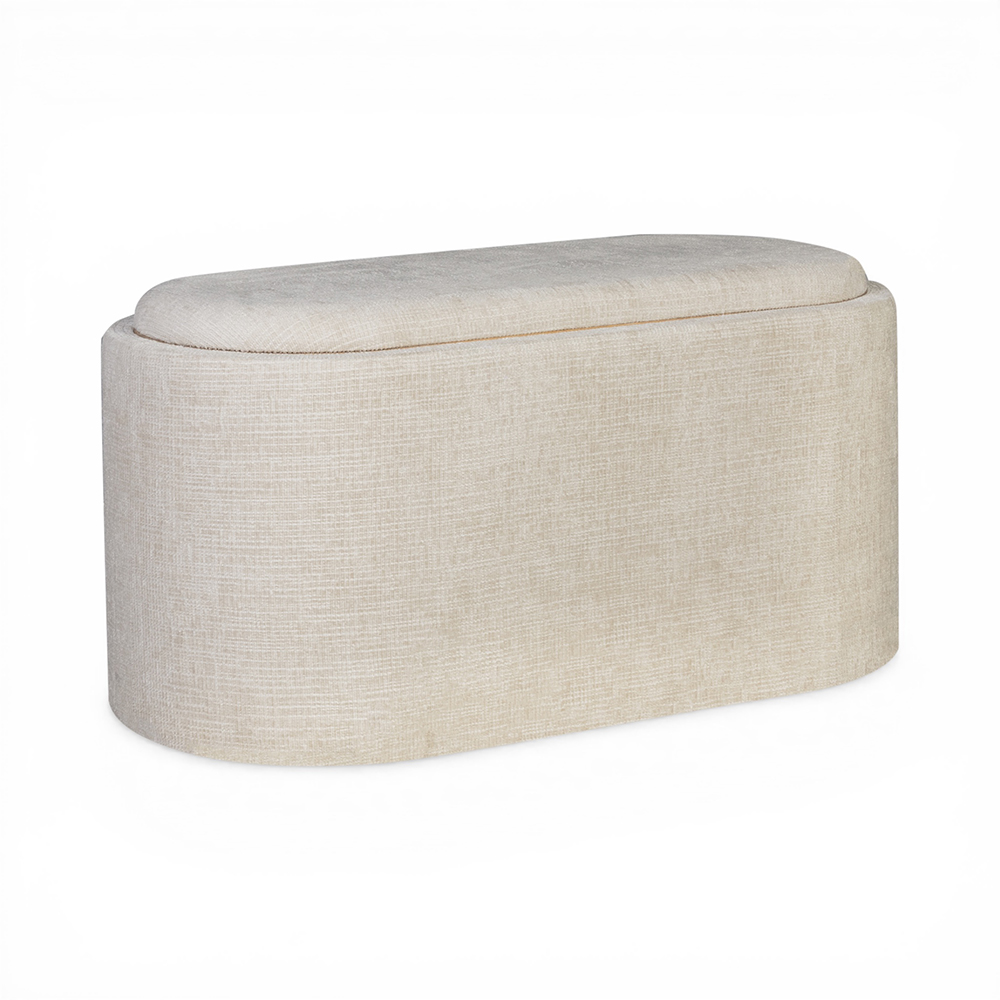 Ellery Storage Ottoman with Stools (3 Pcs) - Image 4