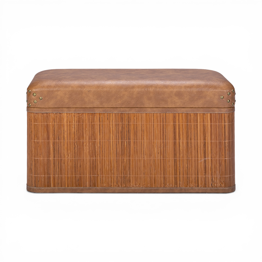 Adair Storage Trunk Ottoman - Image 3