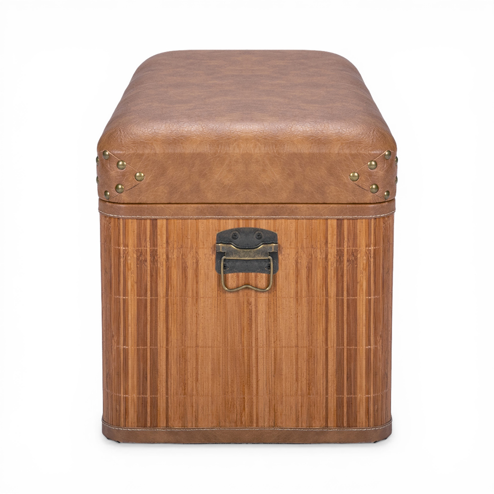 Adair Storage Trunk Ottoman - Image 4