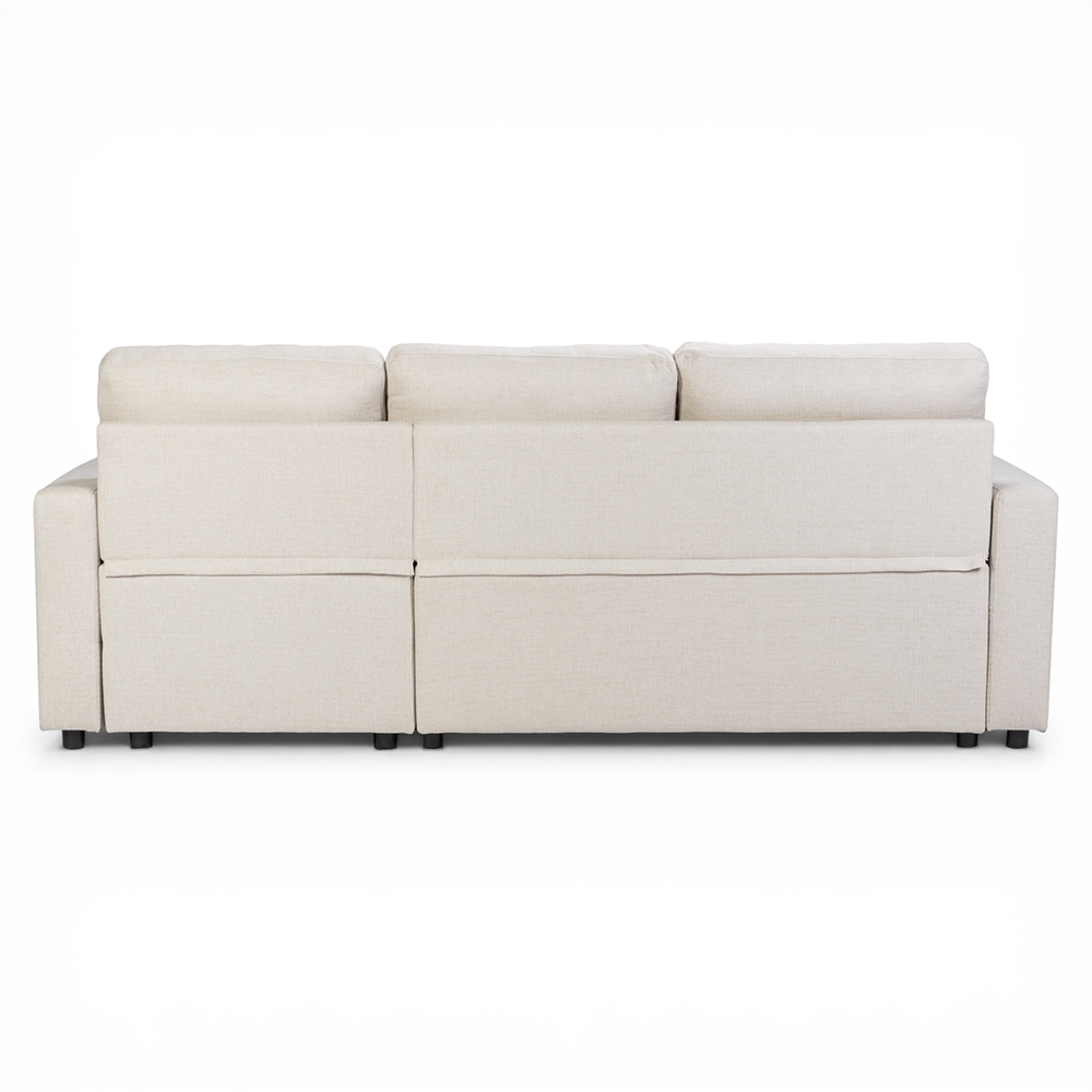O'hara Reversible L Shape Sofa Bed with Storage - Image 6
