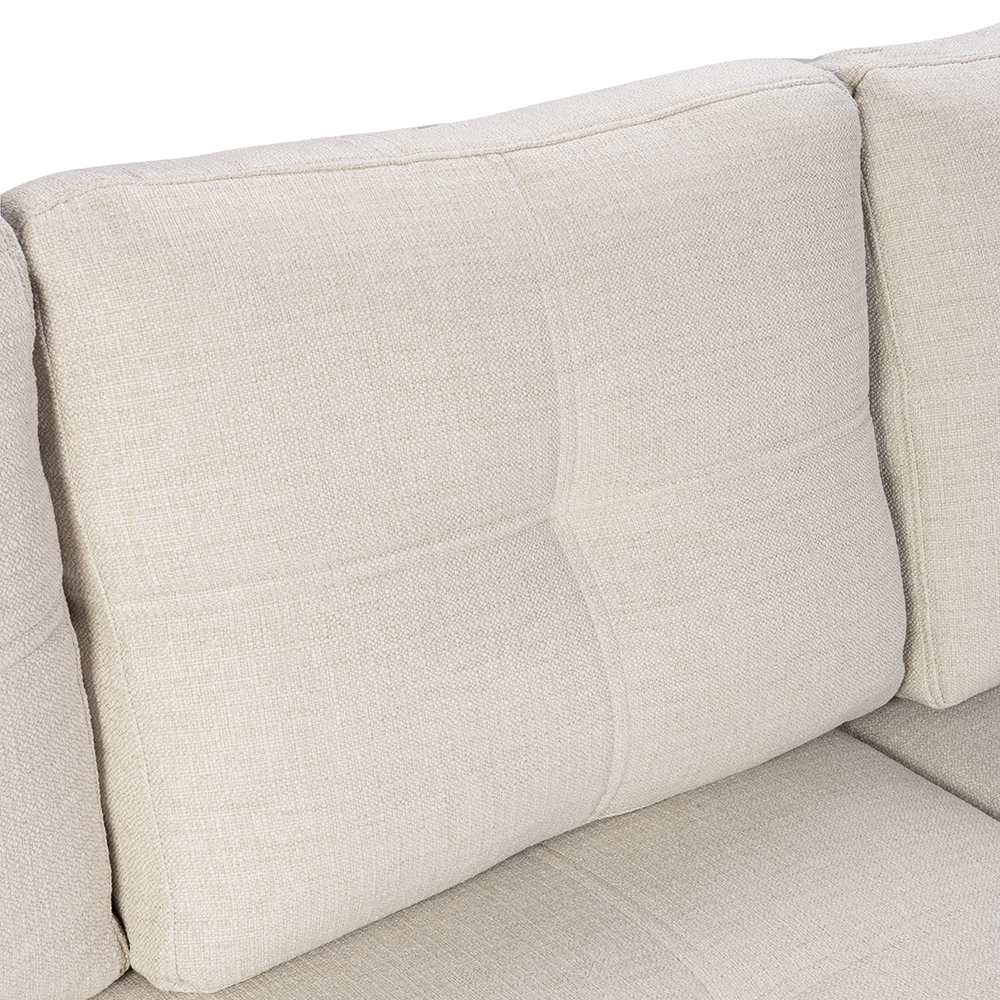 O'hara Reversible L Shape Sofa Bed with Storage - Image 7