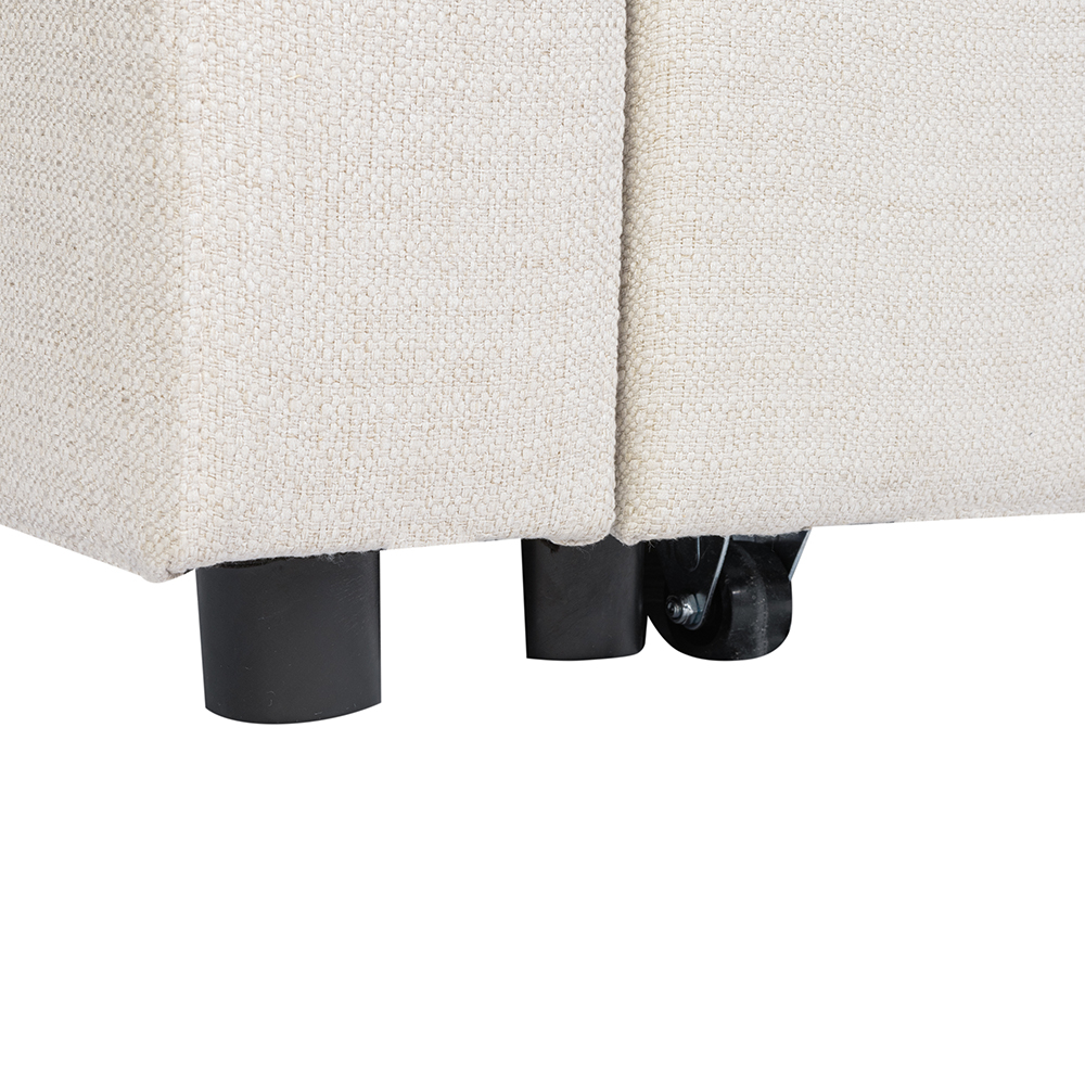O'hara Reversible L Shape Sofa Bed with Storage - Image 17