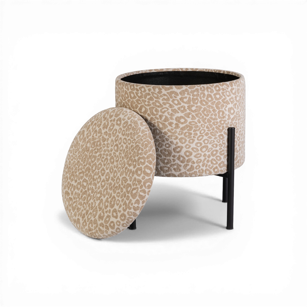 Yris Stool with Storage - Image 2