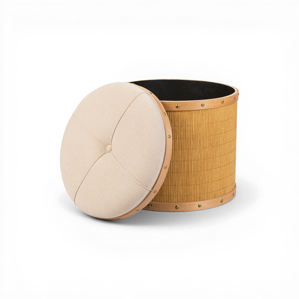 Bahari Stool with Storage - Image 2