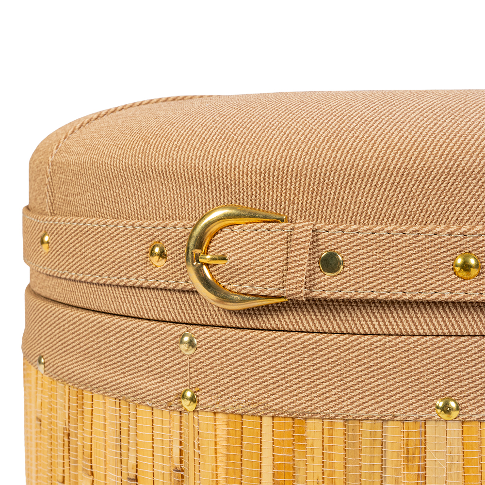 Halima Stool with Storage - Image 5