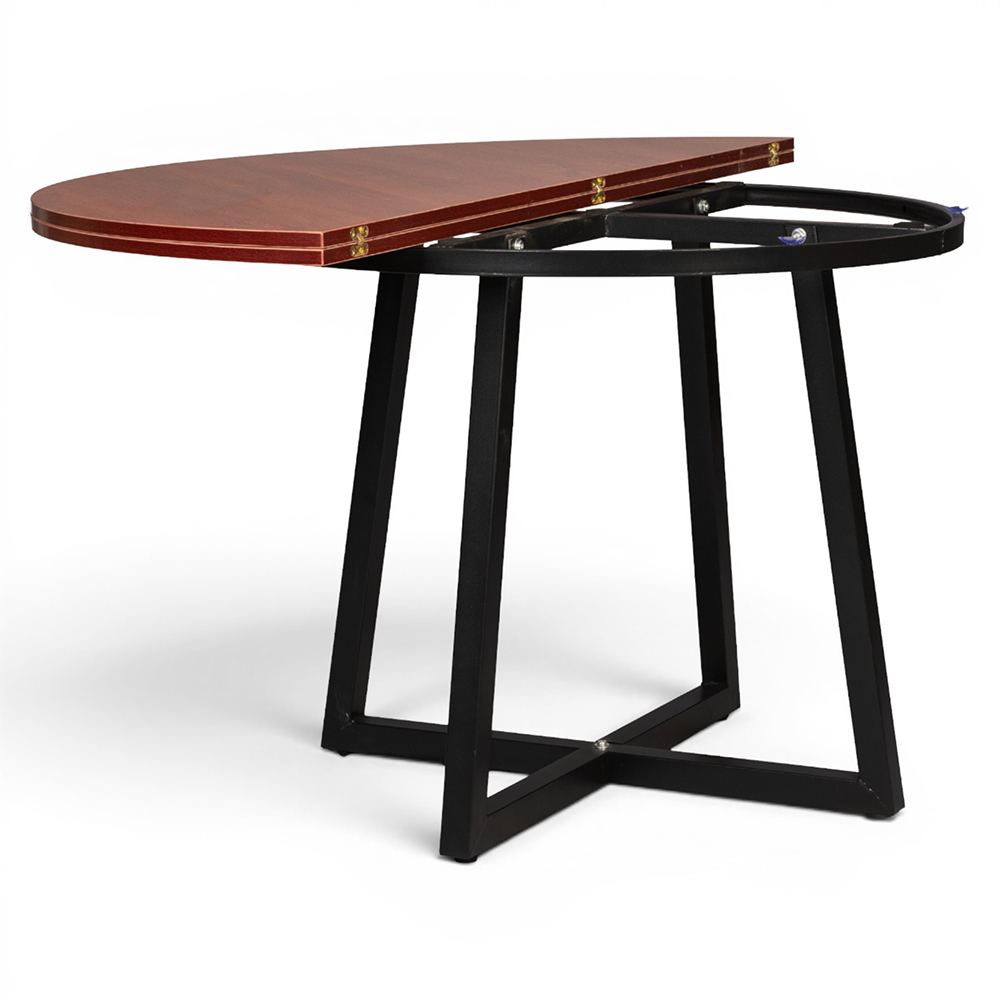 Dario Fold-Top Round Dining Table - Image 2