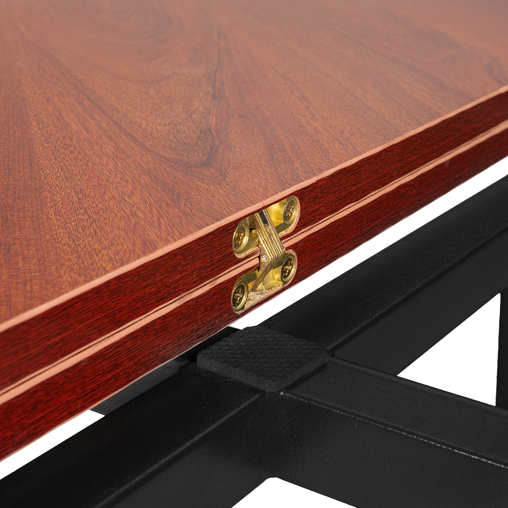 Dario Fold-Top Round Dining Table - Image 5