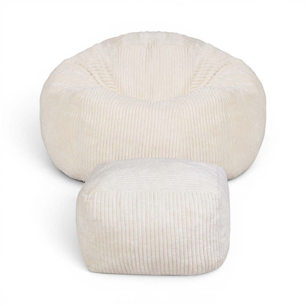 Megan Single Sofa with Ottoman - Image 2