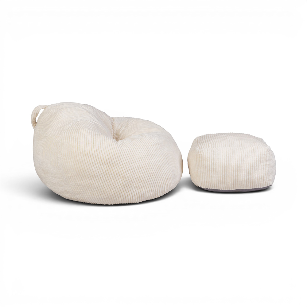 Megan Single Sofa with Ottoman - Image 3