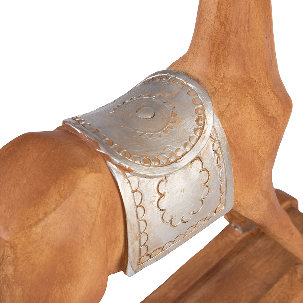 Woodcut Rocking Horse (H35.5cm) - Image 5