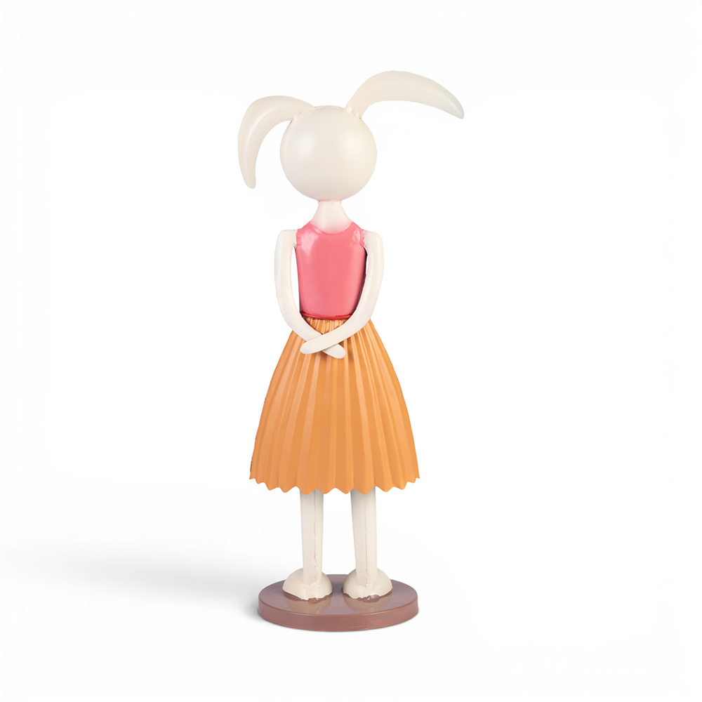 Metal Female Rabbit Ornament (H43.5cm) - Image 3