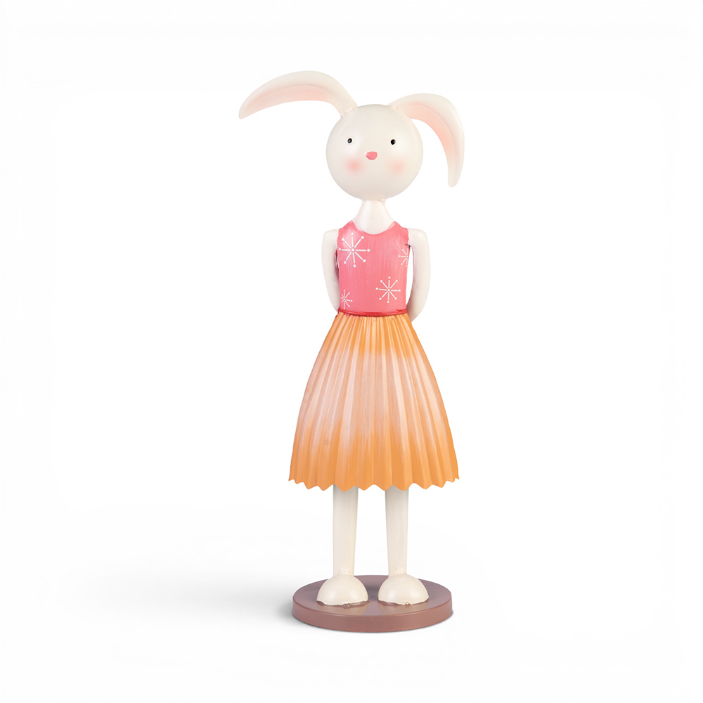 Metal Female Rabbit Ornament (H43.5cm) - Image 2