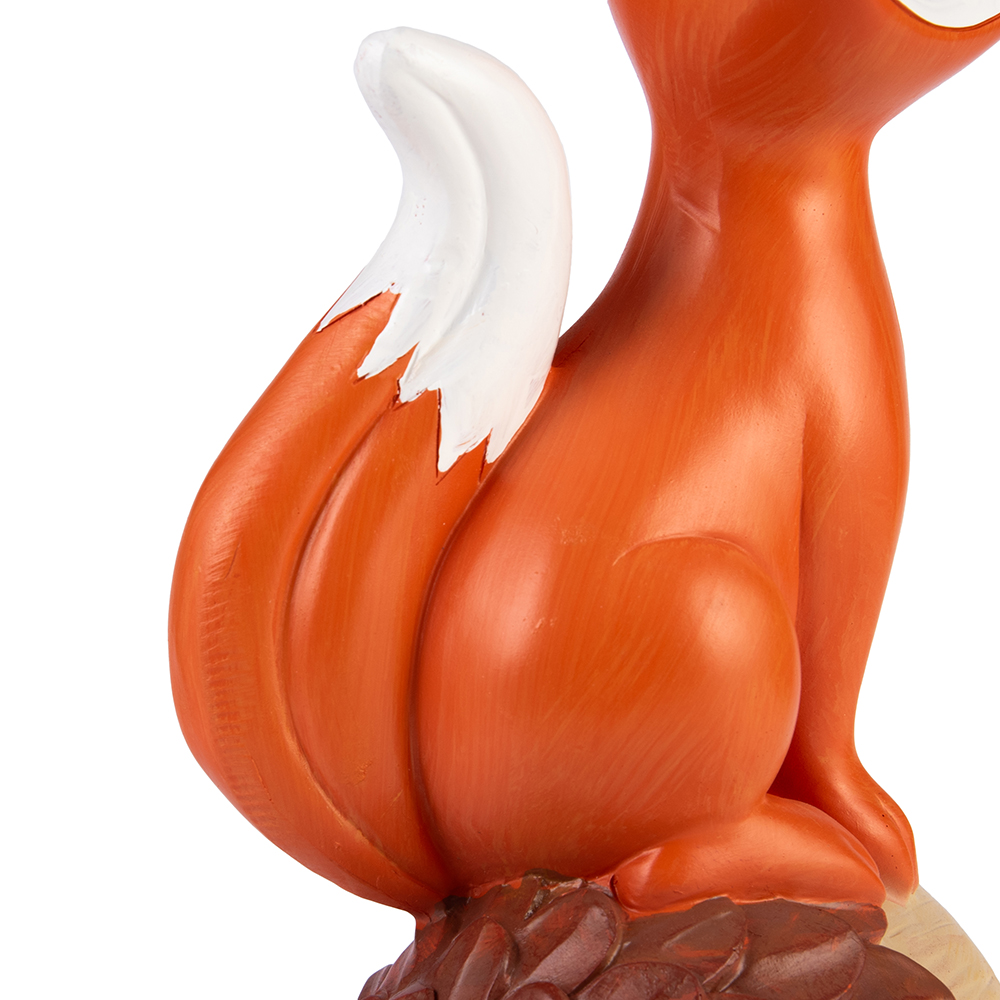 Fox Sitting on Acorn (H31.5cm) - Image 7