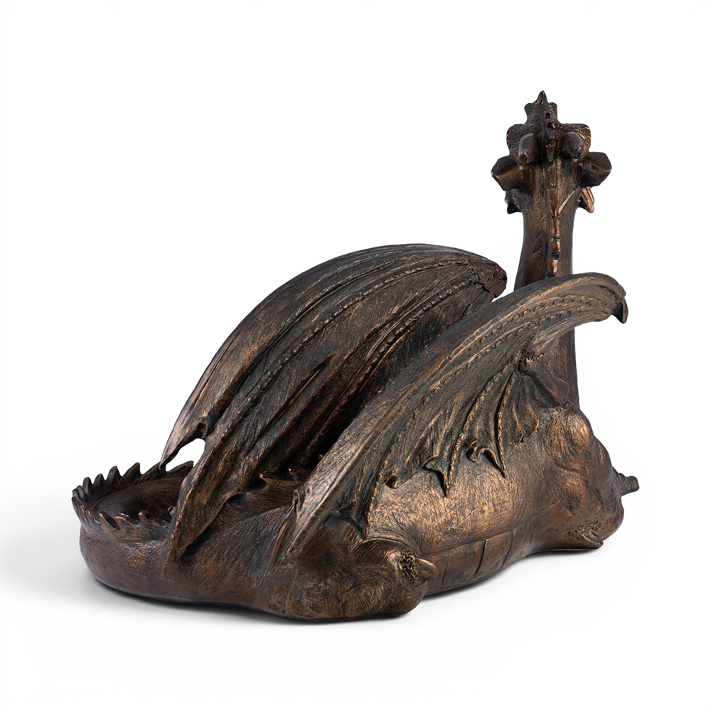 Sitting Dragon Statue (H38cm) - Image 3