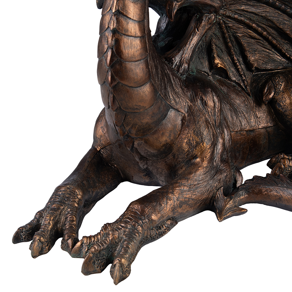 Sitting Dragon Statue (H38cm) - Image 5