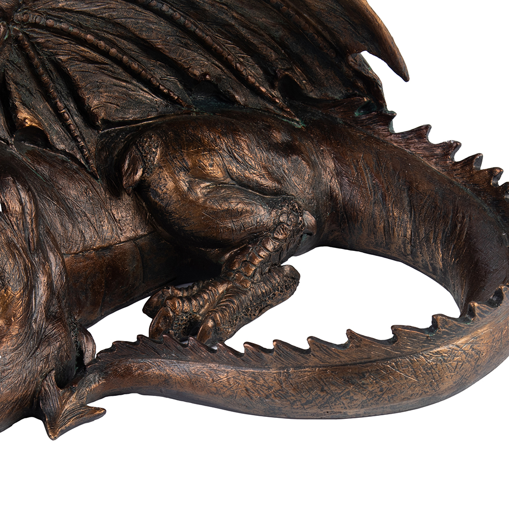 Sitting Dragon Statue (H38cm) - Image 7