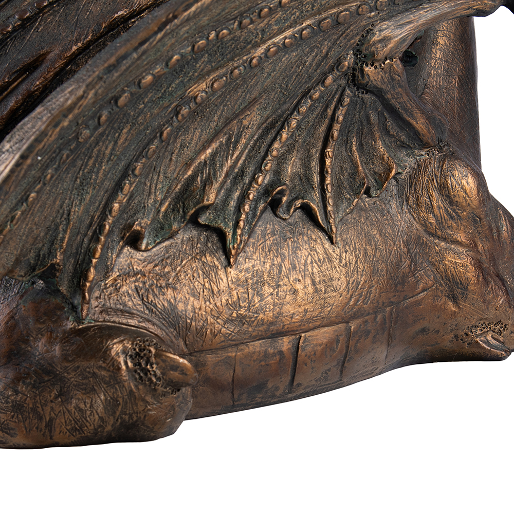 Sitting Dragon Statue (H38cm) - Image 8