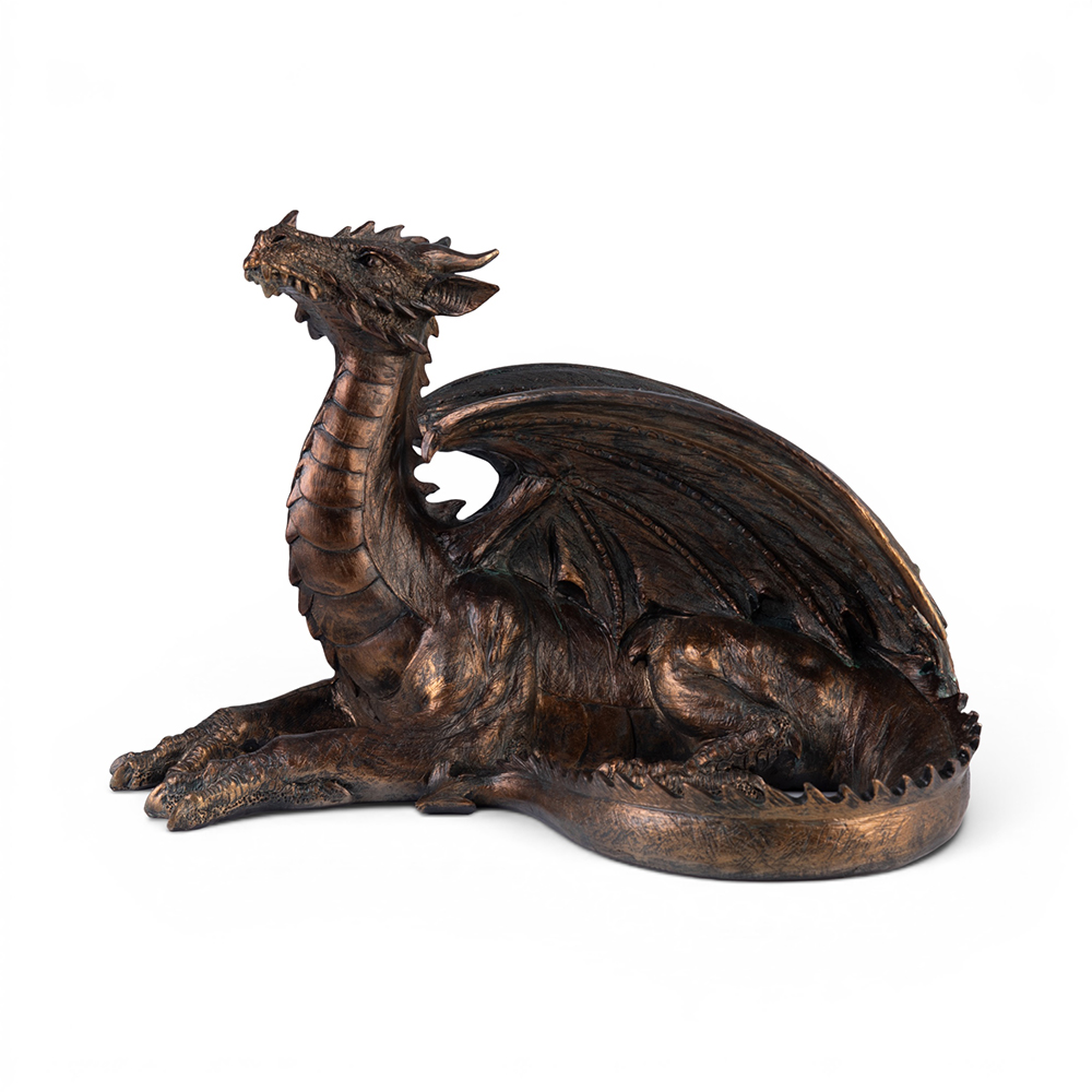 Sitting Dragon Statue (H38cm) - Image 2