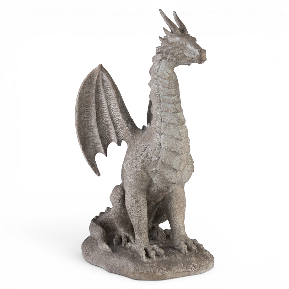 Sitting Dragon Statue (H72.5cm)