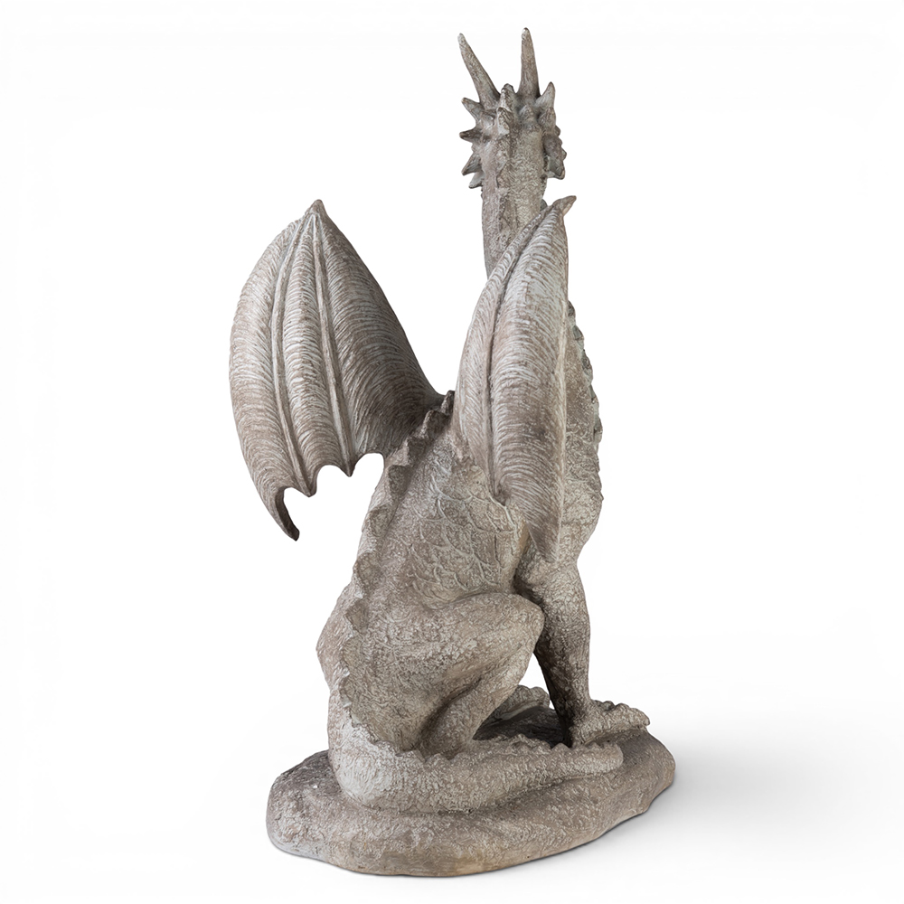 Sitting Dragon Statue (H72.5cm) - Image 4