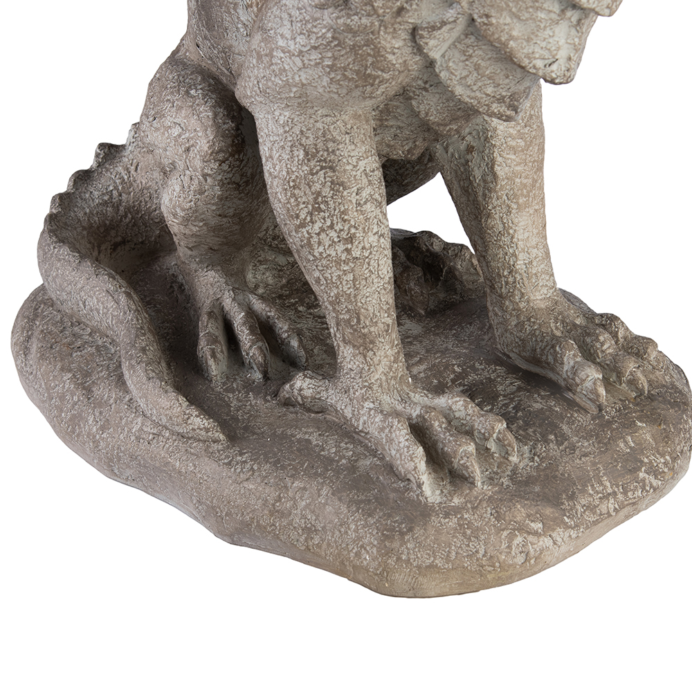 Sitting Dragon Statue (H72.5cm) - Image 8
