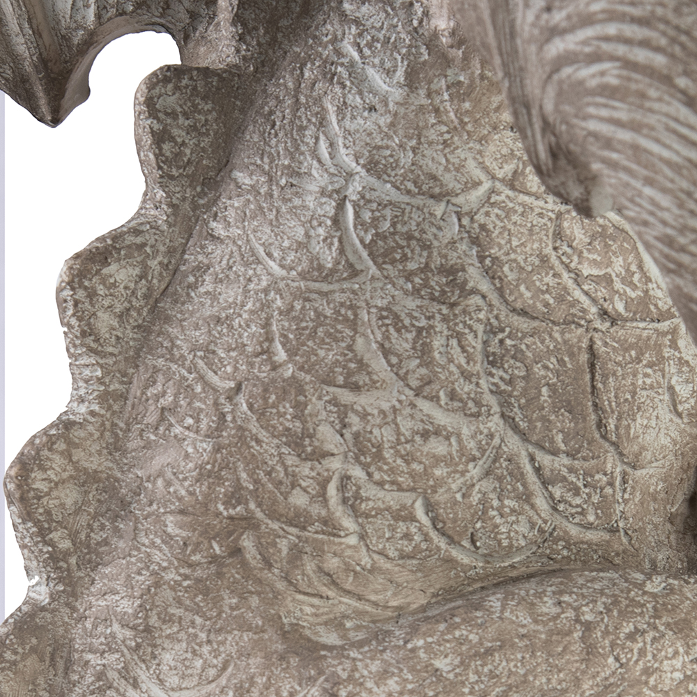 Sitting Dragon Statue (H72.5cm) - Image 10