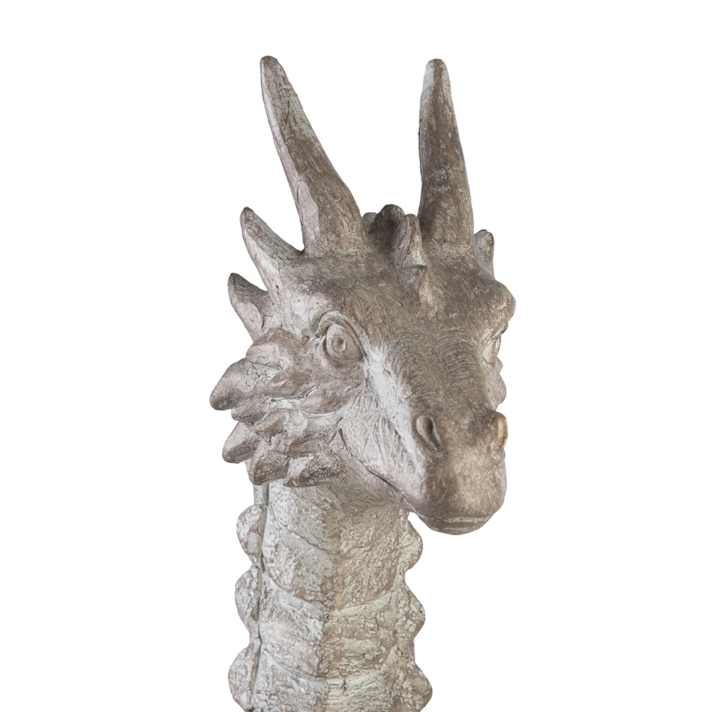 Sitting Dragon Statue (H72.5cm) - Image 5