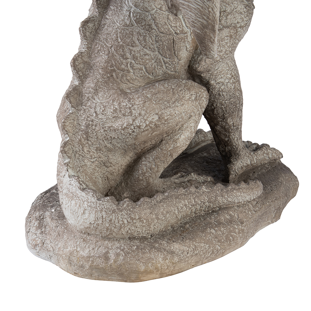 Sitting Dragon Statue (H72.5cm) - Image 9