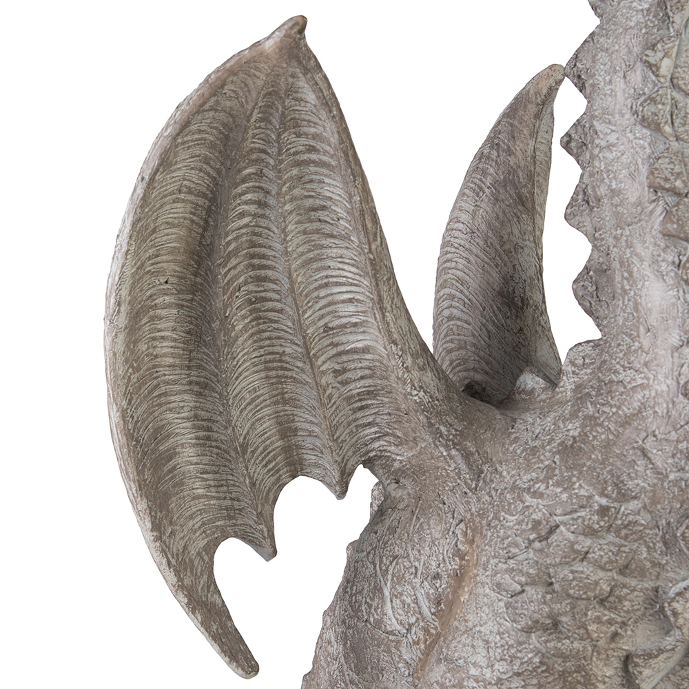 Sitting Dragon Statue (H72.5cm) - Image 6